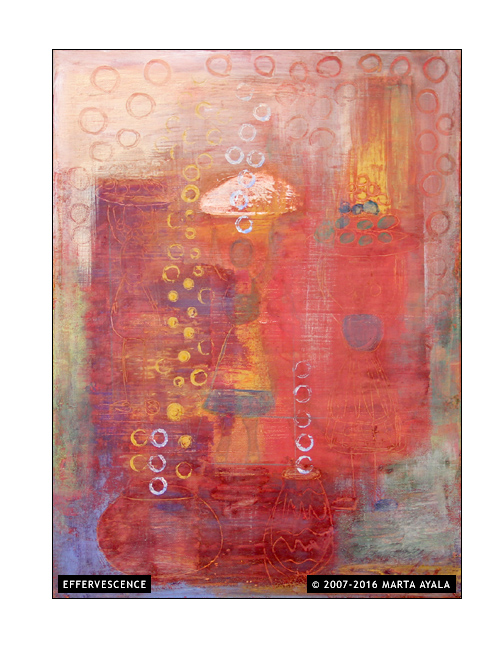 Marta Ayala Minero - Effervescence - Oil on Canvas